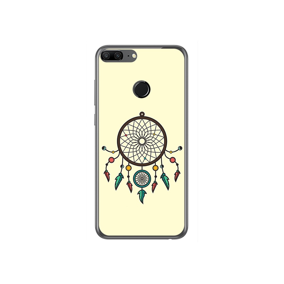 Funda Gel Tpu para Huawei Honor 9 Lite Diseño Atrapasueños Dibujos
