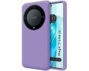 Funda Silicona Líquida Ultra Suave para Huawei Honor Magic 5 Lite 5G color Morada
