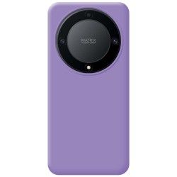 Funda Silicona Líquida Ultra Suave para Huawei Honor Magic 5 Lite 5G color Morada 2