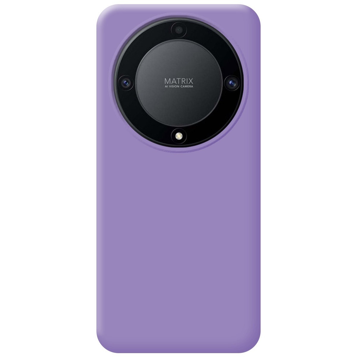 Funda Silicona Líquida Ultra Suave para Huawei Honor Magic 5 Lite 5G color Morada