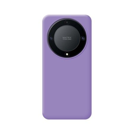Funda Silicona Líquida Ultra Suave para Huawei Honor Magic 5 Lite 5G color Morada