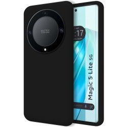 Funda Silicona Líquida Ultra Suave para Huawei Honor Magic 5 Lite 5G color Negra