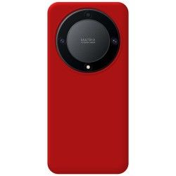 Funda Silicona Líquida Ultra Suave para Huawei Honor Magic 5 Lite 5G color Roja 2
