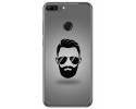Funda Gel Tpu para Huawei Honor 9 Lite Diseño Barba Dibujos