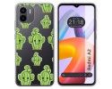 Funda Silicona Transparente compatible con Xiaomi Redmi A2 diseño Cactus Dibujos