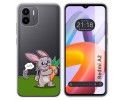 Funda Silicona Transparente compatible con Xiaomi Redmi A2 diseño Conejo Dibujos