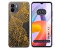 Funda Silicona Transparente compatible con Xiaomi Redmi A2 diseño Hojas Dibujos