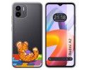 Funda Silicona Transparente compatible con Xiaomi Redmi A2 diseño Leopardo Dibujos