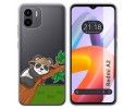 Funda Silicona Transparente compatible con Xiaomi Redmi A2 diseño Panda Dibujos