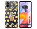 Funda Silicona Transparente compatible con Xiaomi Redmi A2 diseño Piña Dibujos