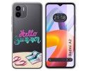 Funda Silicona Transparente compatible con Xiaomi Redmi A2 diseño Summer Dibujos