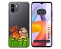 Funda Silicona Transparente compatible con Xiaomi Redmi A2 diseño Tigre Dibujos
