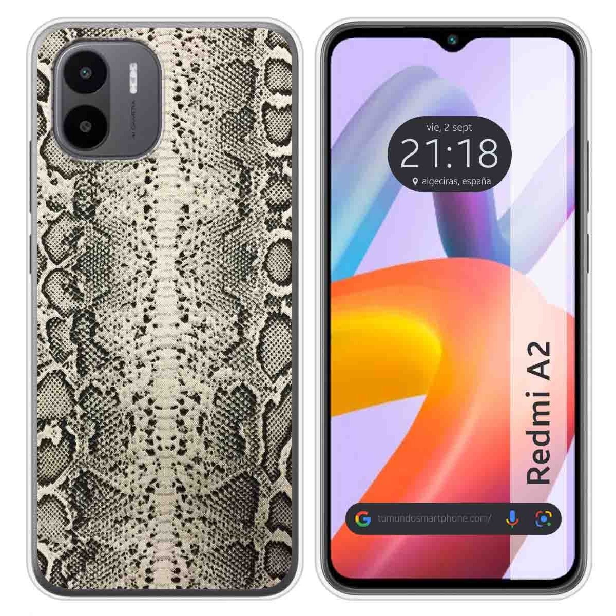 Funda Silicona compatible con Xiaomi Redmi A2 diseño Animal 01 Dibujos