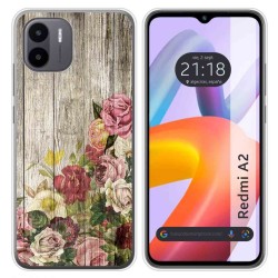 Funda Silicona compatible con Xiaomi Redmi A2 diseño Madera 08 Dibujos
