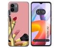 Funda Silicona compatible con Xiaomi Redmi A2 diseño Brochas Dibujos