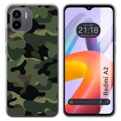 Funda Silicona compatible con Xiaomi Redmi A2 diseño Camuflaje Dibujos