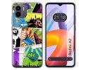 Funda Silicona compatible con Xiaomi Redmi A2 diseño Comic Dibujos