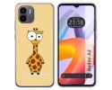Funda Silicona compatible con Xiaomi Redmi A2 diseño Jirafa Dibujos