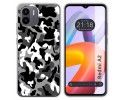Funda Silicona compatible con Xiaomi Redmi A2 diseño Snow Camuflaje Dibujos