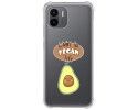Funda Silicona Antigolpes compatible con Xiaomi Redmi A2 diseño Vegan Life Dibujos