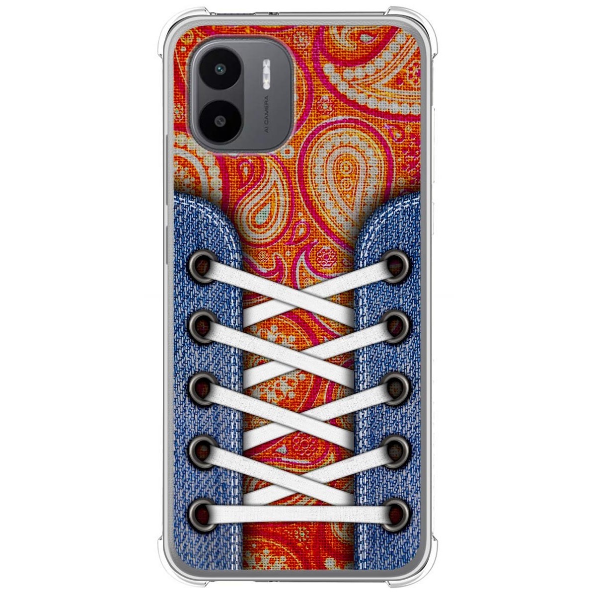 Funda Silicona Antigolpes compatible con Xiaomi Redmi A2 diseño Zapatillas 10 Dibujos