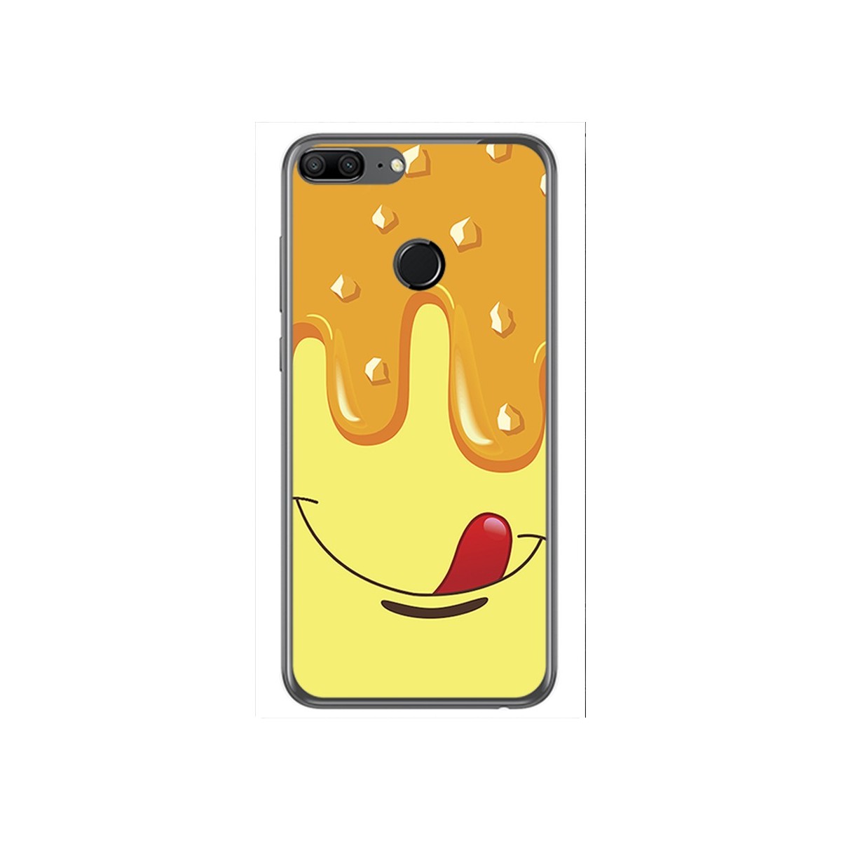 Funda Gel Tpu para Huawei Honor 9 Lite Diseño Helado Vainilla Dibujos