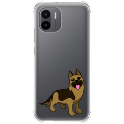 Funda Silicona Antigolpes compatible con Xiaomi Redmi A2 diseño Perros 03 Dibujos