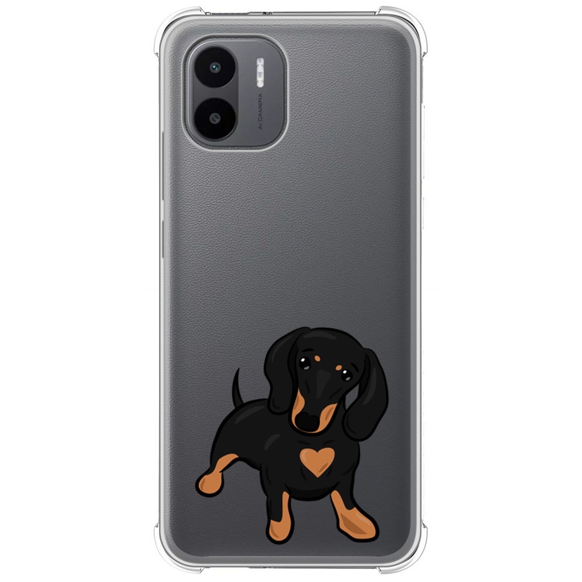 Funda Silicona Antigolpes compatible con Xiaomi Redmi A2 diseño Perros 04 Dibujos