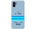 Funda Silicona Líquida Azul compatible con Xiaomi Redmi A2 diseño Agua Dibujos