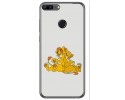 Funda Gel Tpu para Huawei Honor 9 Lite Diseño Leones Dibujos