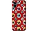 Funda Silicona Líquida Roja compatible con Xiaomi Redmi A2 diseño Catrina Dibujos