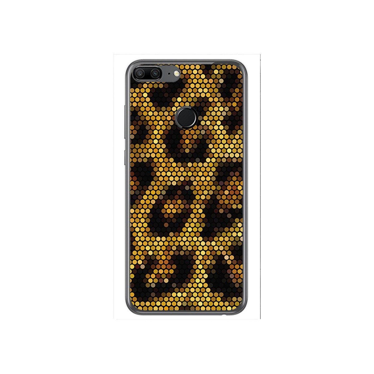 Funda Gel Tpu para Huawei Honor 9 Lite Diseño Leopardo Dibujos
