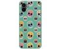 Funda Silicona Líquida Verde compatible con Xiaomi Redmi A2 diseño Catrina Dibujos