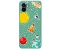 Funda Silicona Líquida Verde compatible con Xiaomi Redmi A2 diseño Espacio Dibujos