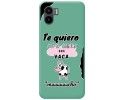 Funda Silicona Líquida Verde compatible con Xiaomi Redmi A2 diseño Vaca Dibujos