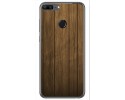Funda Gel Tpu para Huawei Honor 9 Lite Diseño Madera Dibujos