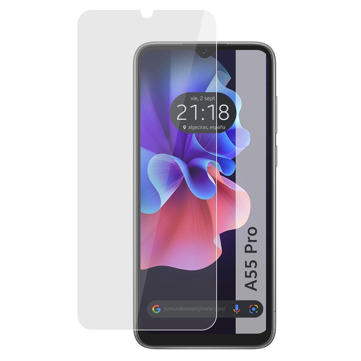 Protector Cristal Templado para Blackview A55 Pro Vidrio