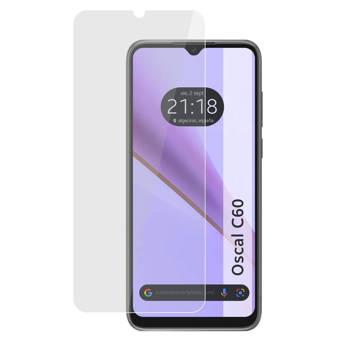 Protector Cristal Templado para Blackview Oscal C60 Vidrio