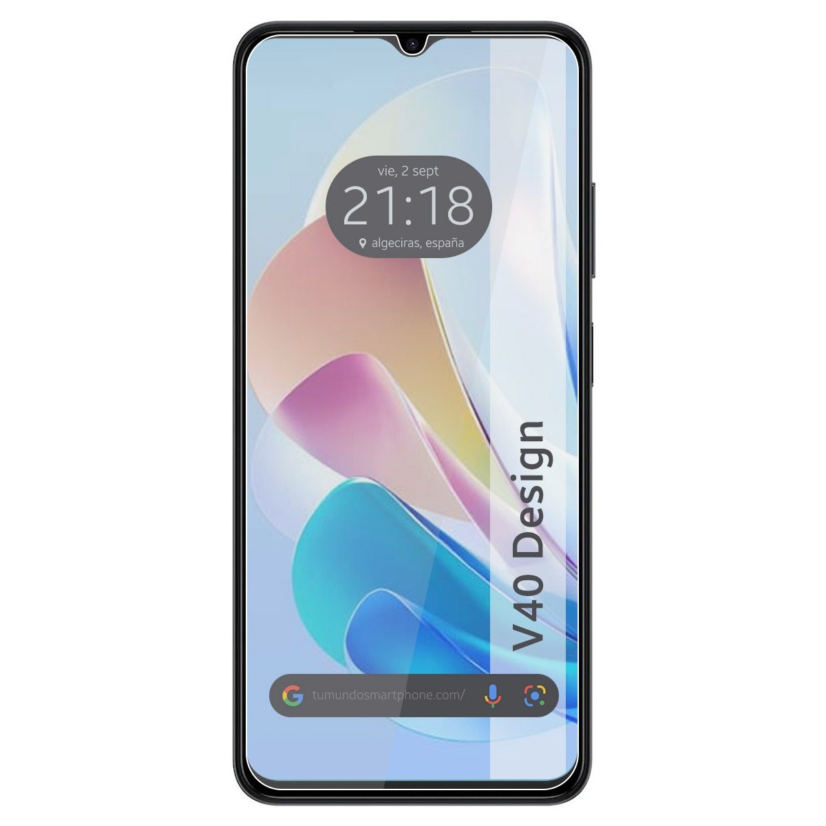 Protector Cristal Templado para ZTE Blade V40 Design Vidrio