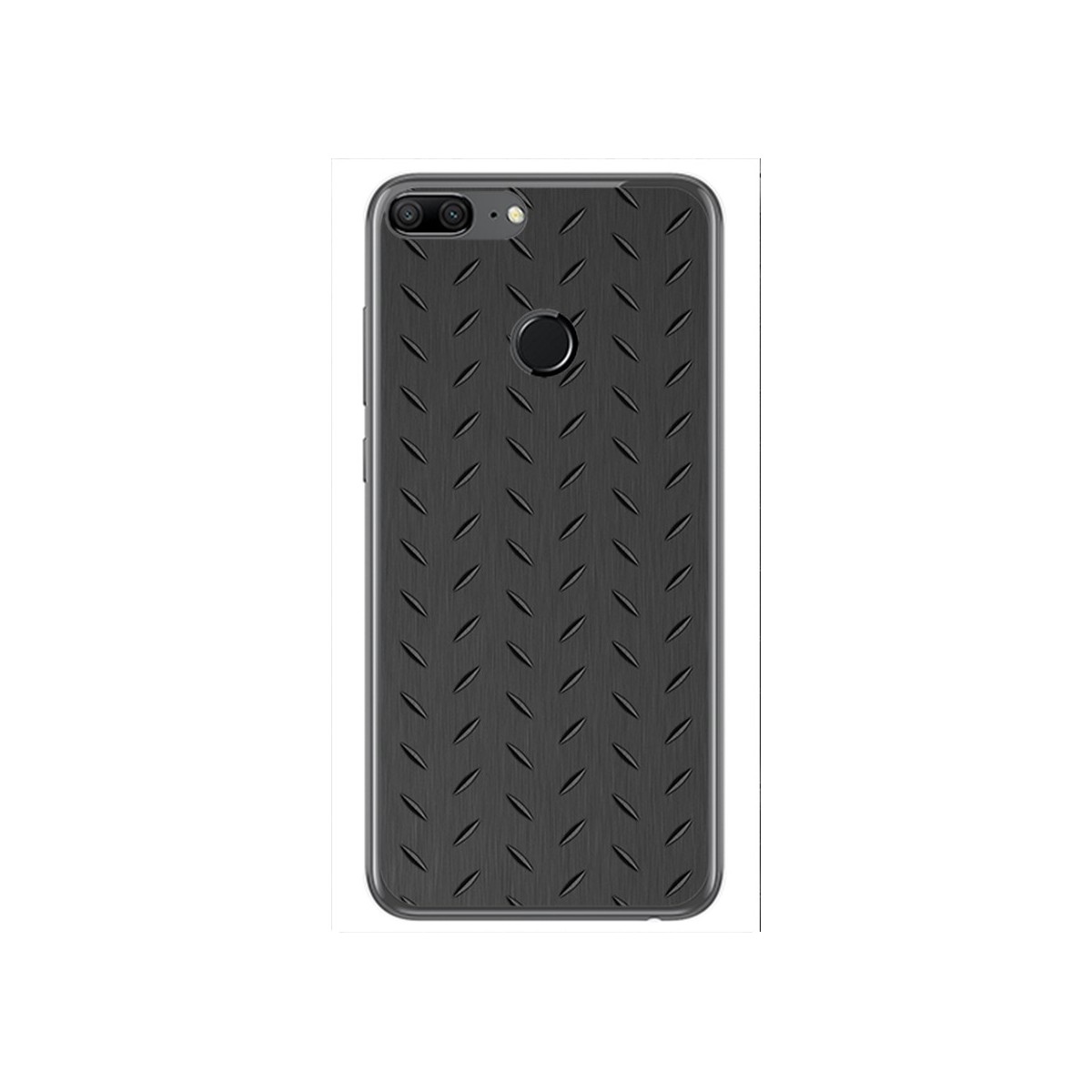 Funda Gel Tpu para Huawei Honor 9 Lite Diseño Metal Dibujos