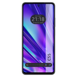 Protector Cristal Templado Completo 5D Full Glue Negro para Realme C55 Vidrio 2