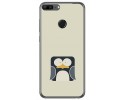 Funda Gel Tpu para Huawei Honor 9 Lite Diseño Pingüino Dibujos