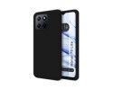 Funda Silicona Líquida Ultra Suave para Huawei Honor 70 Lite 5G color Negra