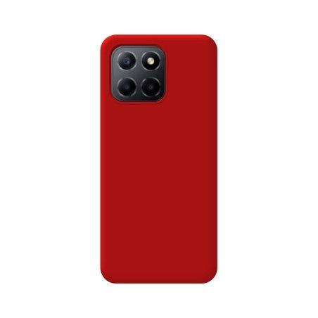 Funda Silicona Líquida Ultra Suave para Huawei Honor 70 Lite 5G color Roja