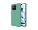 Funda Silicona Líquida Ultra Suave para Huawei Honor 70 Lite 5G color Verde