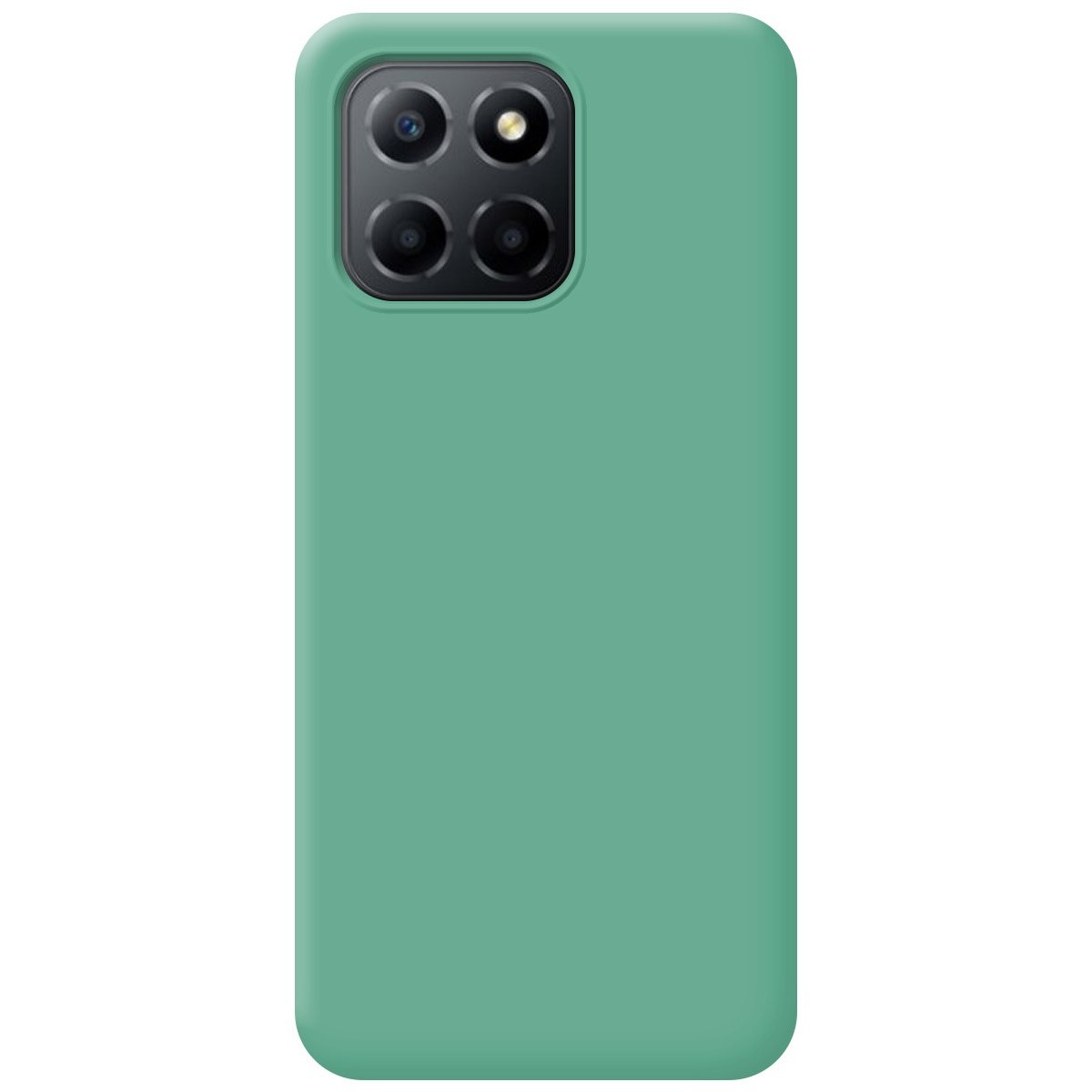 Funda Silicona Líquida Ultra Suave para Huawei Honor 70 Lite 5G color Verde