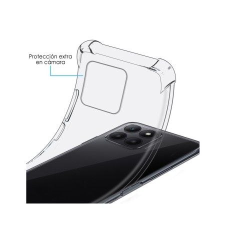 Funda Silicona Antigolpes Transparente para Huawei Honor 70 Lite 5G