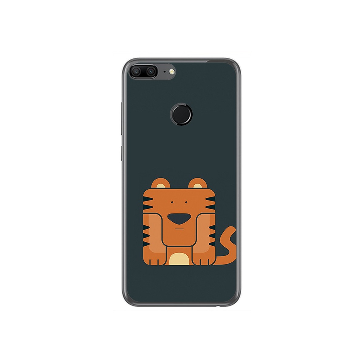 Funda Gel Tpu para Huawei Honor 9 Lite Diseño Tigre Dibujos