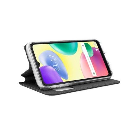 Funda Libro Soporte con Ventana compatible con Xiaomi Redmi 10A color Negra