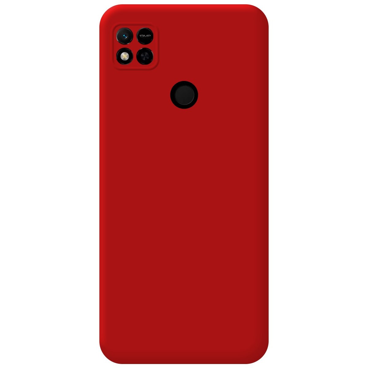 Funda Silicona Líquida Ultra Suave compatible con Xiaomi Redmi 10A color Roja